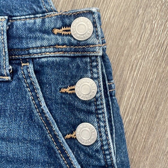 H&M short jean overalls.  Childs 12 - Picture 4 of 8